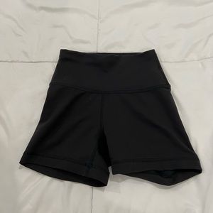 Lululemon Black Biketard Shorts